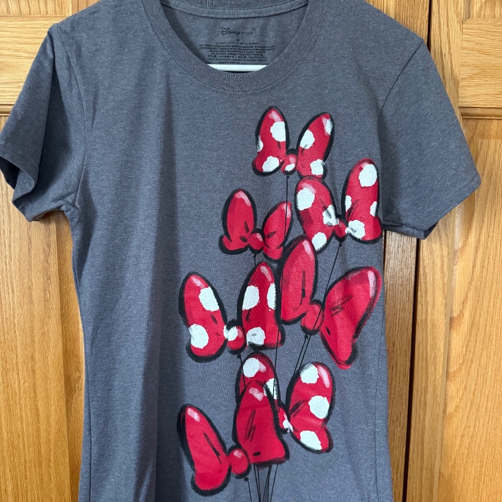 Disney Store Minnie Bow Balloon tshirt sz M